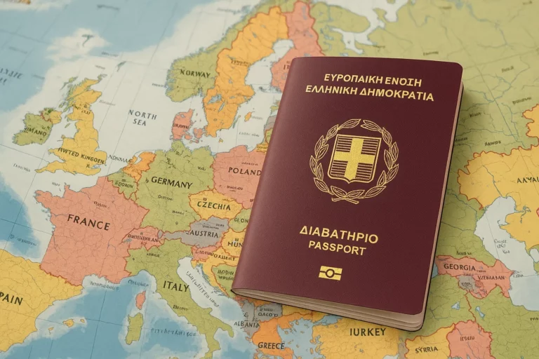 Traduction passeport grec