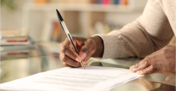 Traduction français - grec d'une procuration