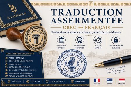 Traductions grec_français à Monaco